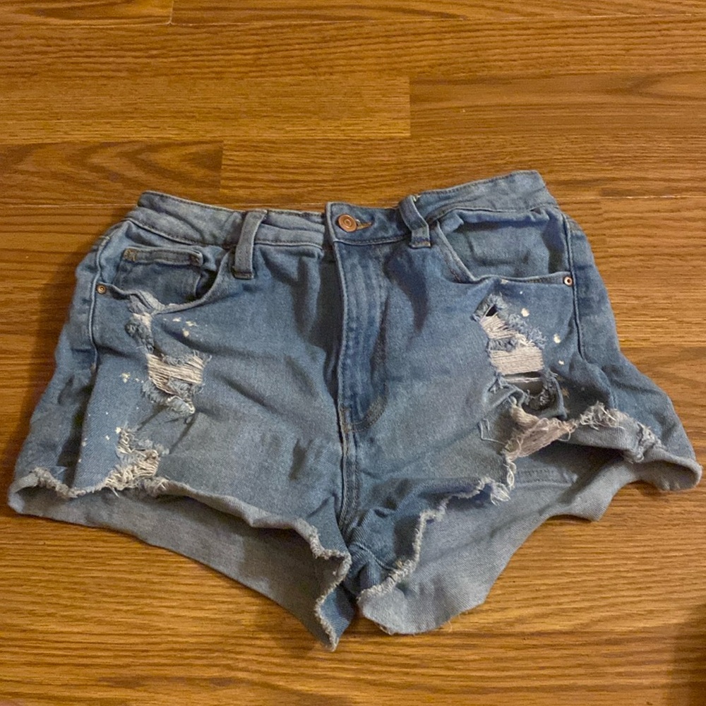 no boundaries jean shorts